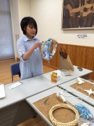 夏のシェルリース作り講座
